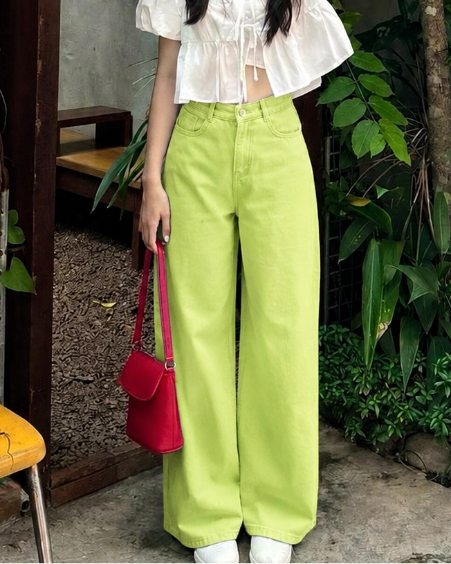 Sunny Pop Denim　【3colors】