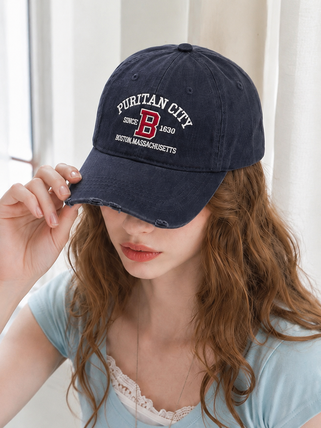 Boston Vintage Cap 【8colors】