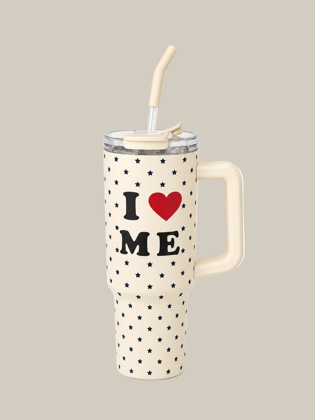 Retro Pop Pattern Tumbler【2colors】