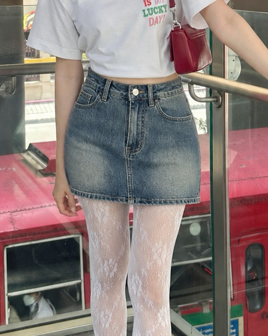 Everyday Denim Mini 【2colors】