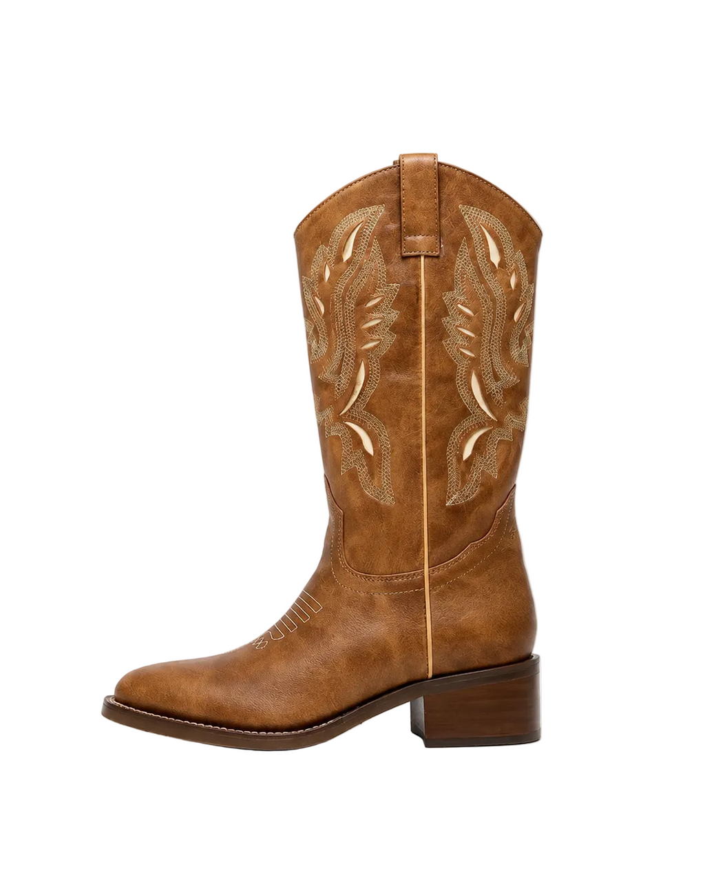 Vintage Embroidery Western Boots