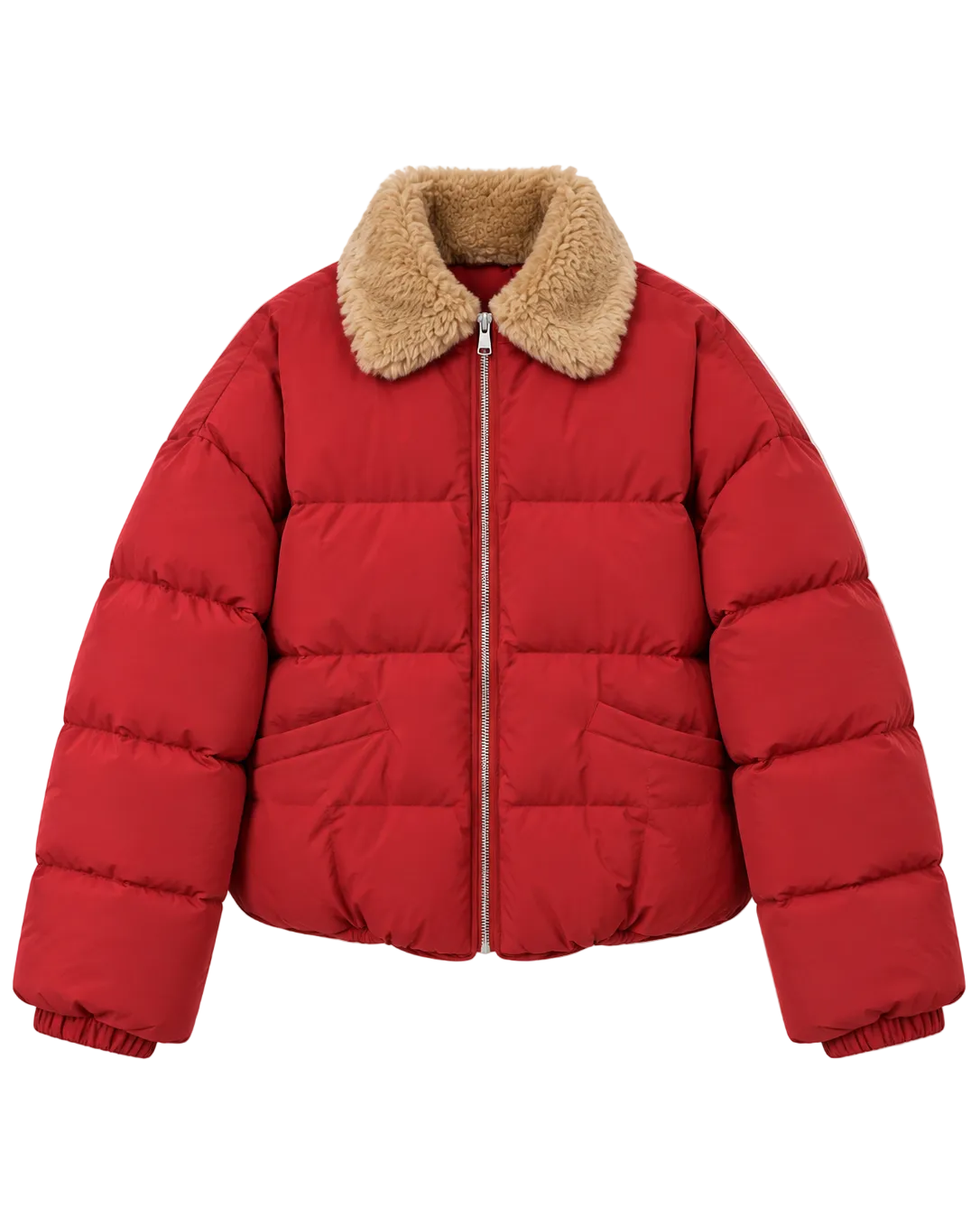 Retro Fur Collar Down Jacket