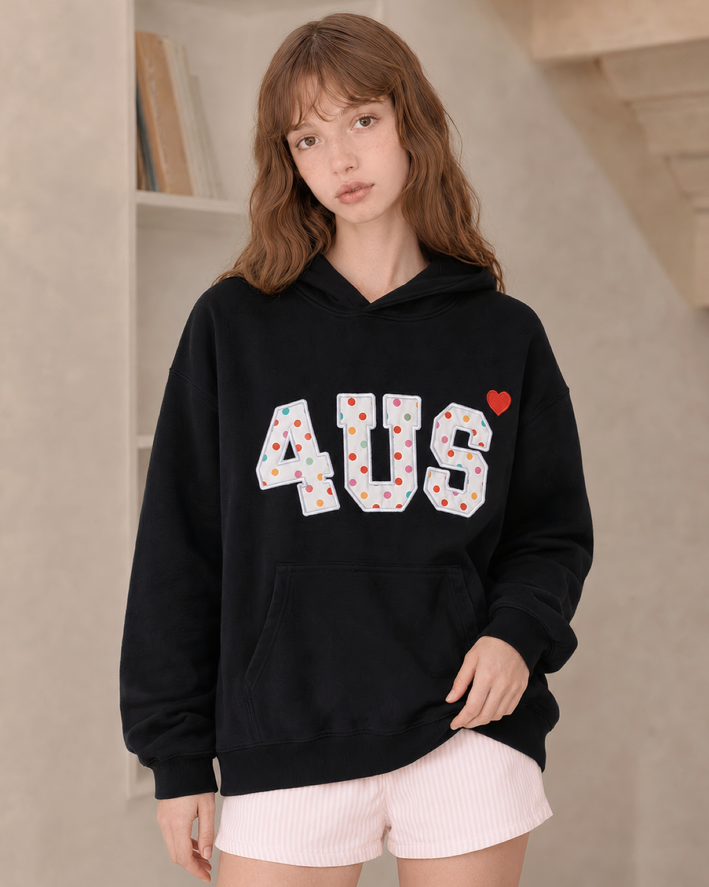 Colorful Dot Logo Sweatshirt