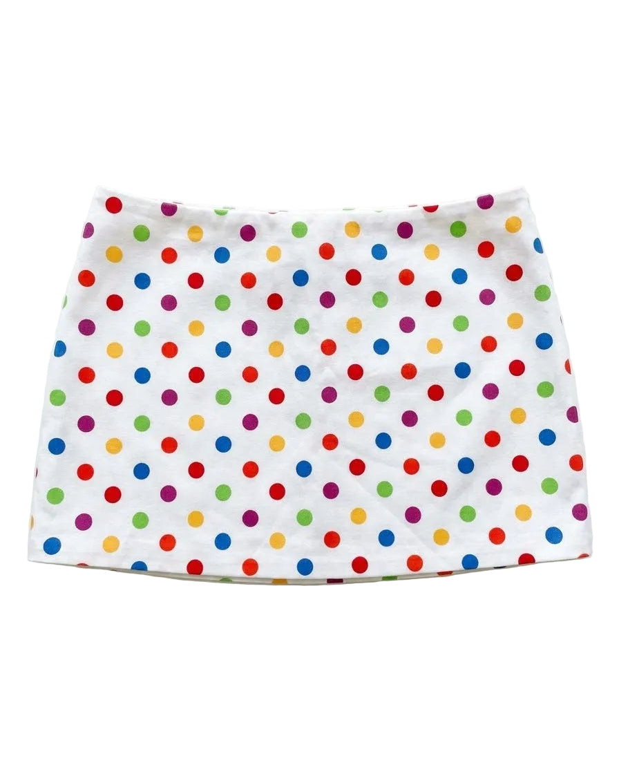 Candy Dot Mini Skirt
