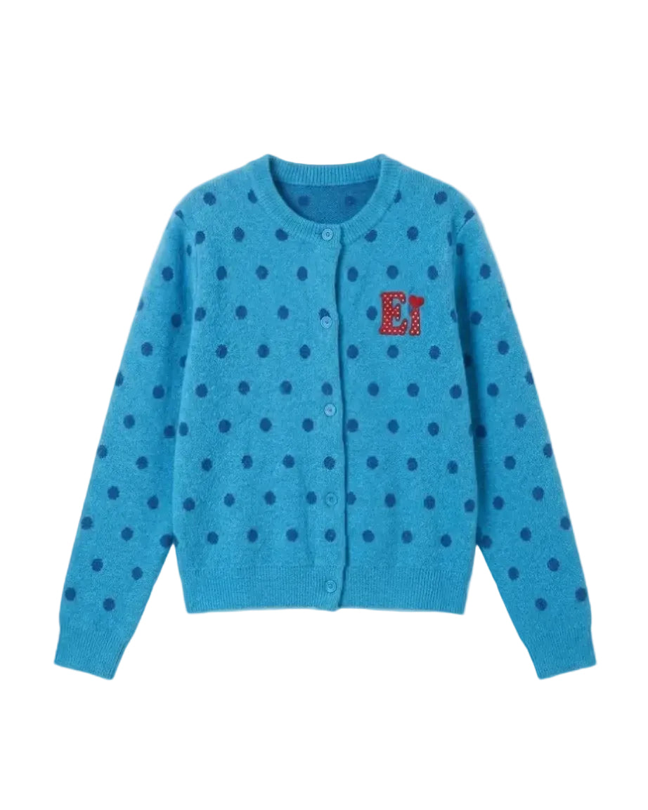 Retro Pop Dot Cardigan