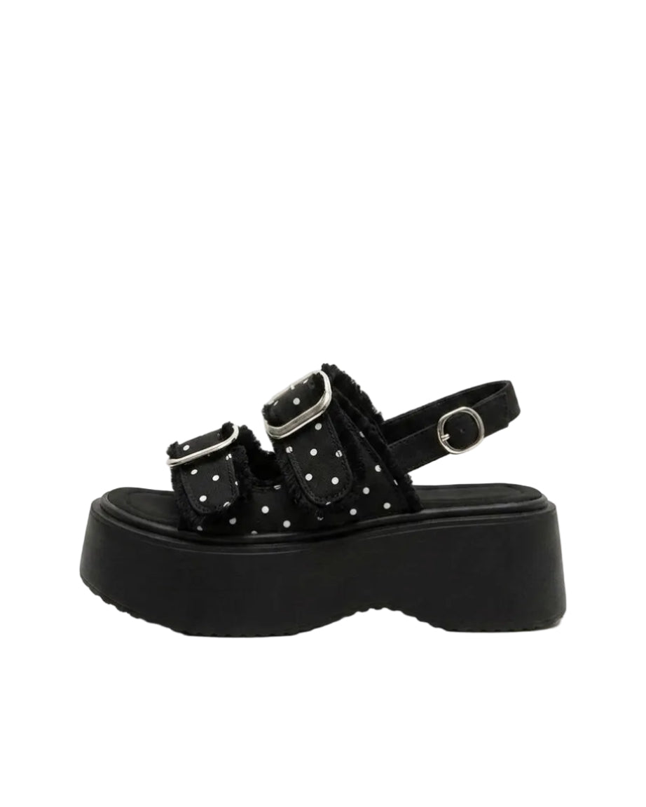 Polka Platform Sandals