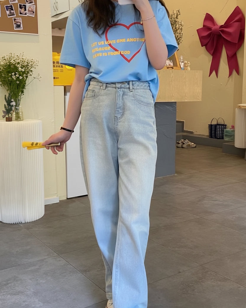 Sky Heart Tee