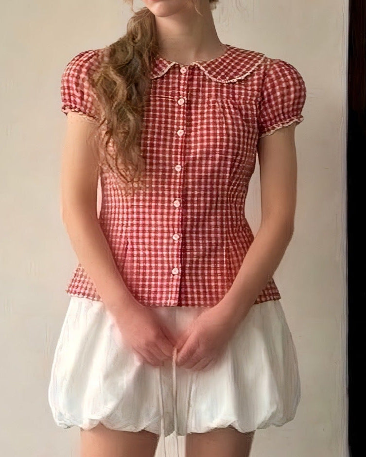 Vintage Garden Blouse 【3colors】