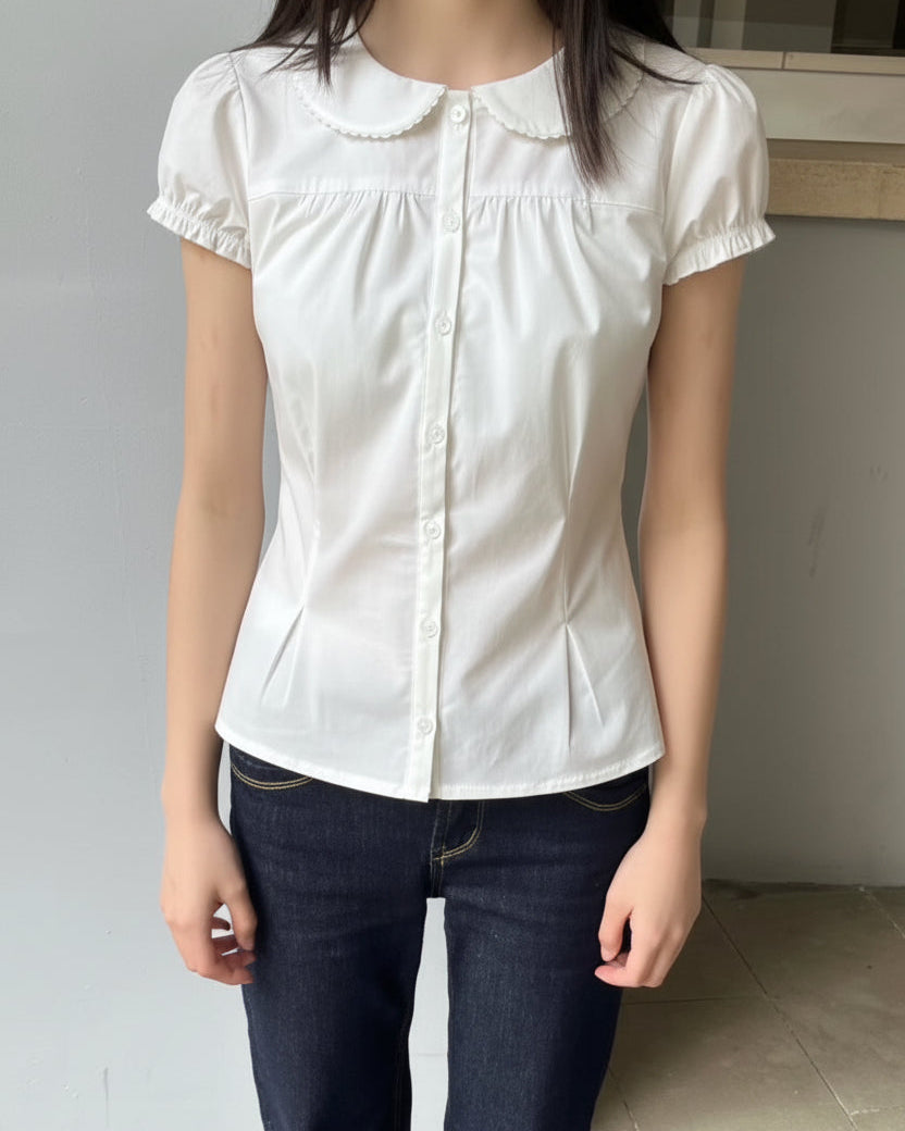 Vintage Garden Blouse 【3colors】