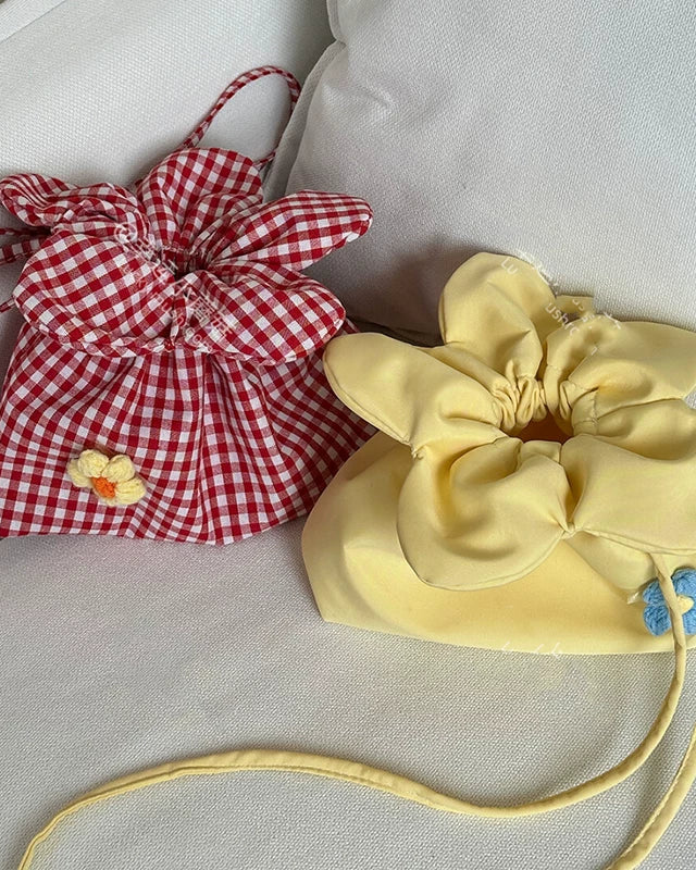 Flower Pouch Bag