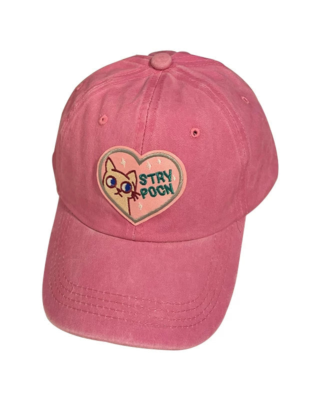 Lucky Heart Cat Cap
