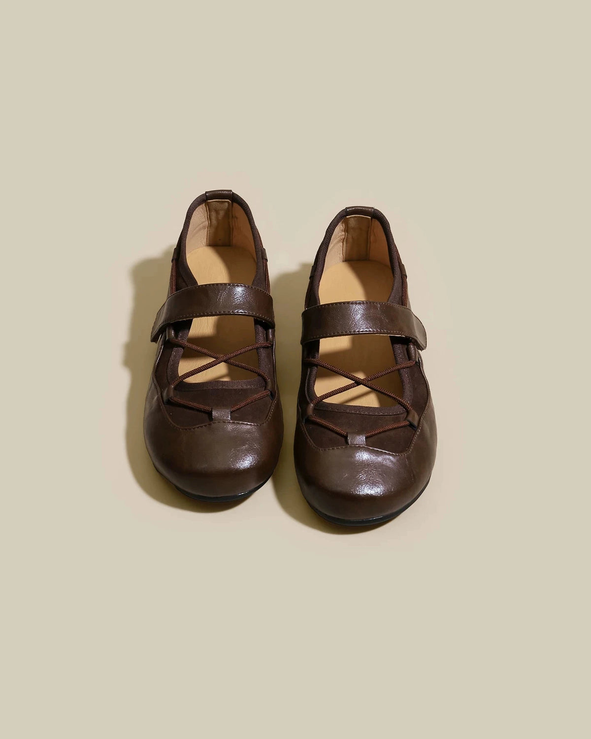 Vintage Cross Strap Mary Jane Shoes