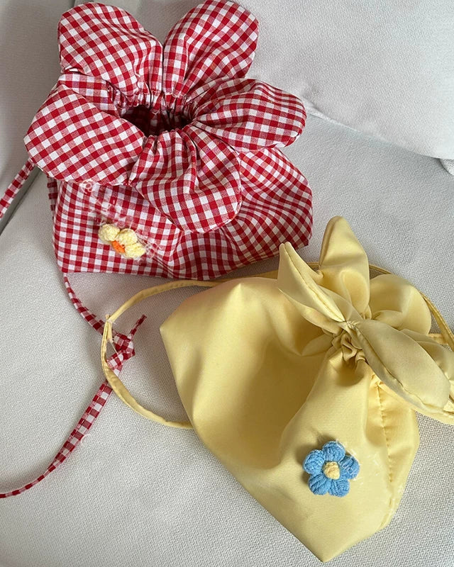 Flower Pouch Bag