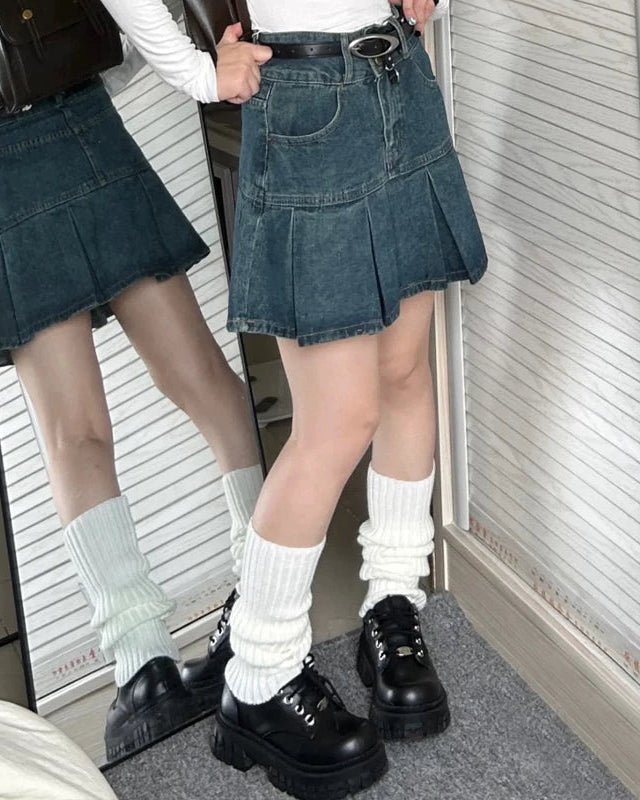 Campus Denim Skirt