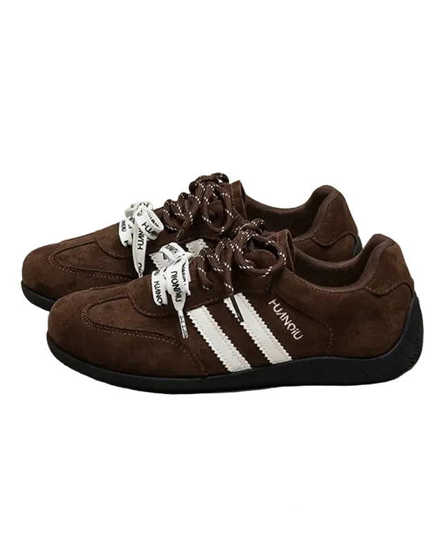 Retro Suede Line Sneakers