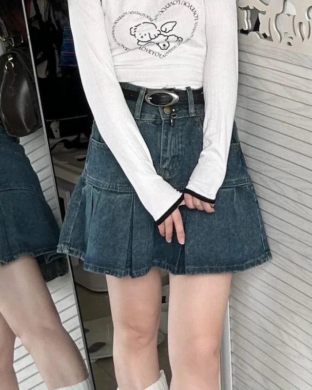 Campus Denim Skirt