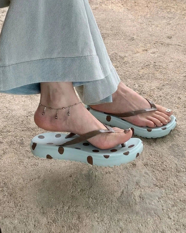 Retro Dot Sandals