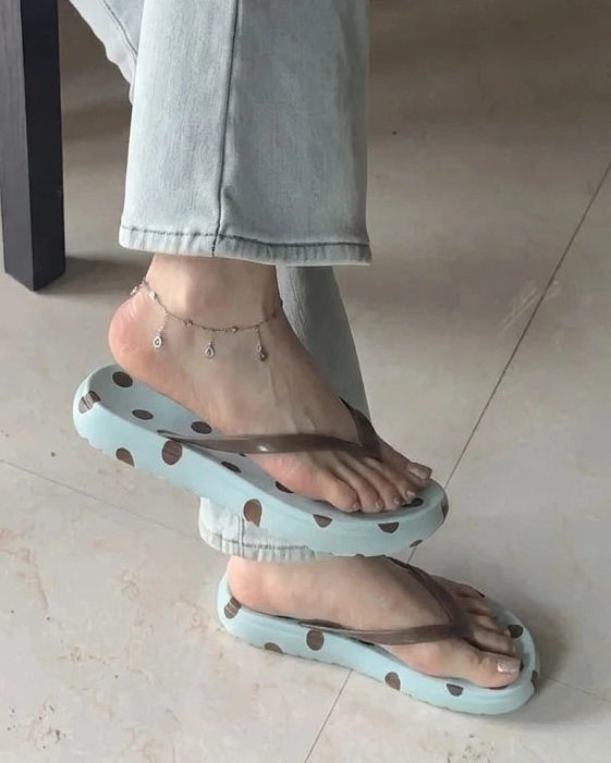 Retro Dot Sandals
