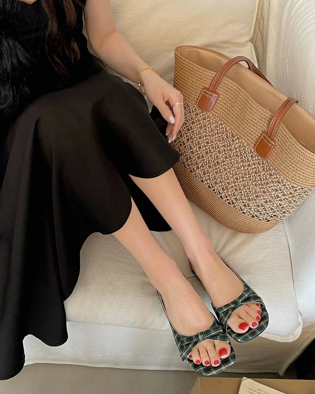 Colette Bow Sandals