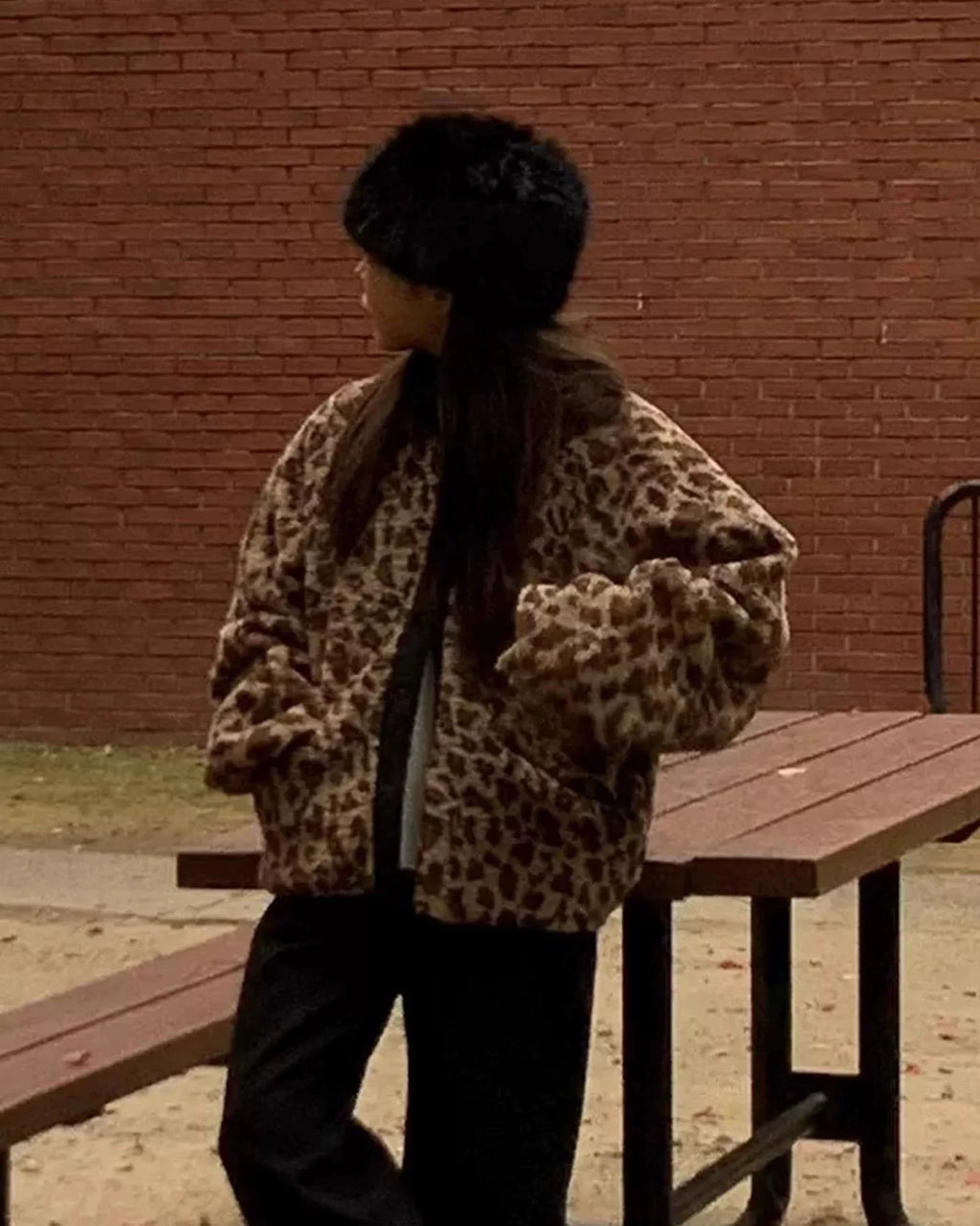 Retro Pattern Boa Jacket【3colors】