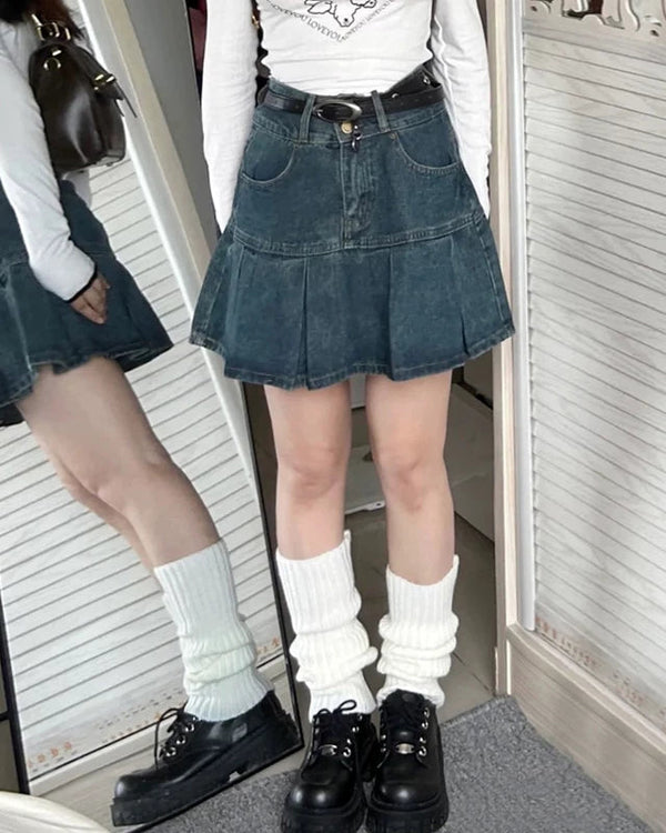 Campus Denim Skirt