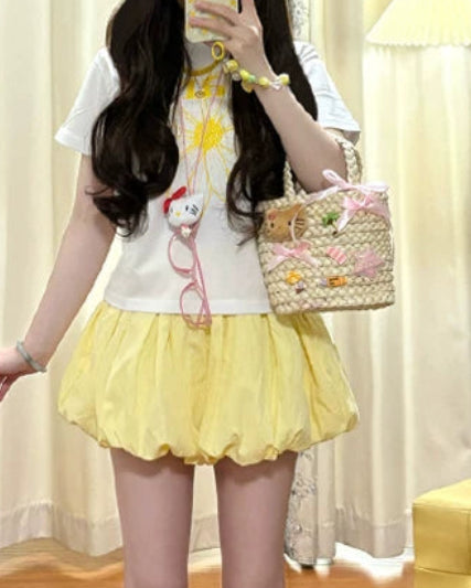 Balloon Bloom Skirt
