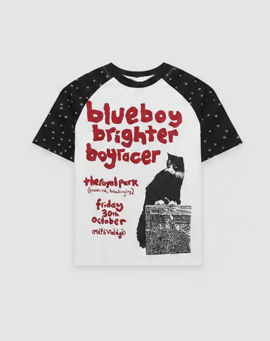 Polka Raglan Tee