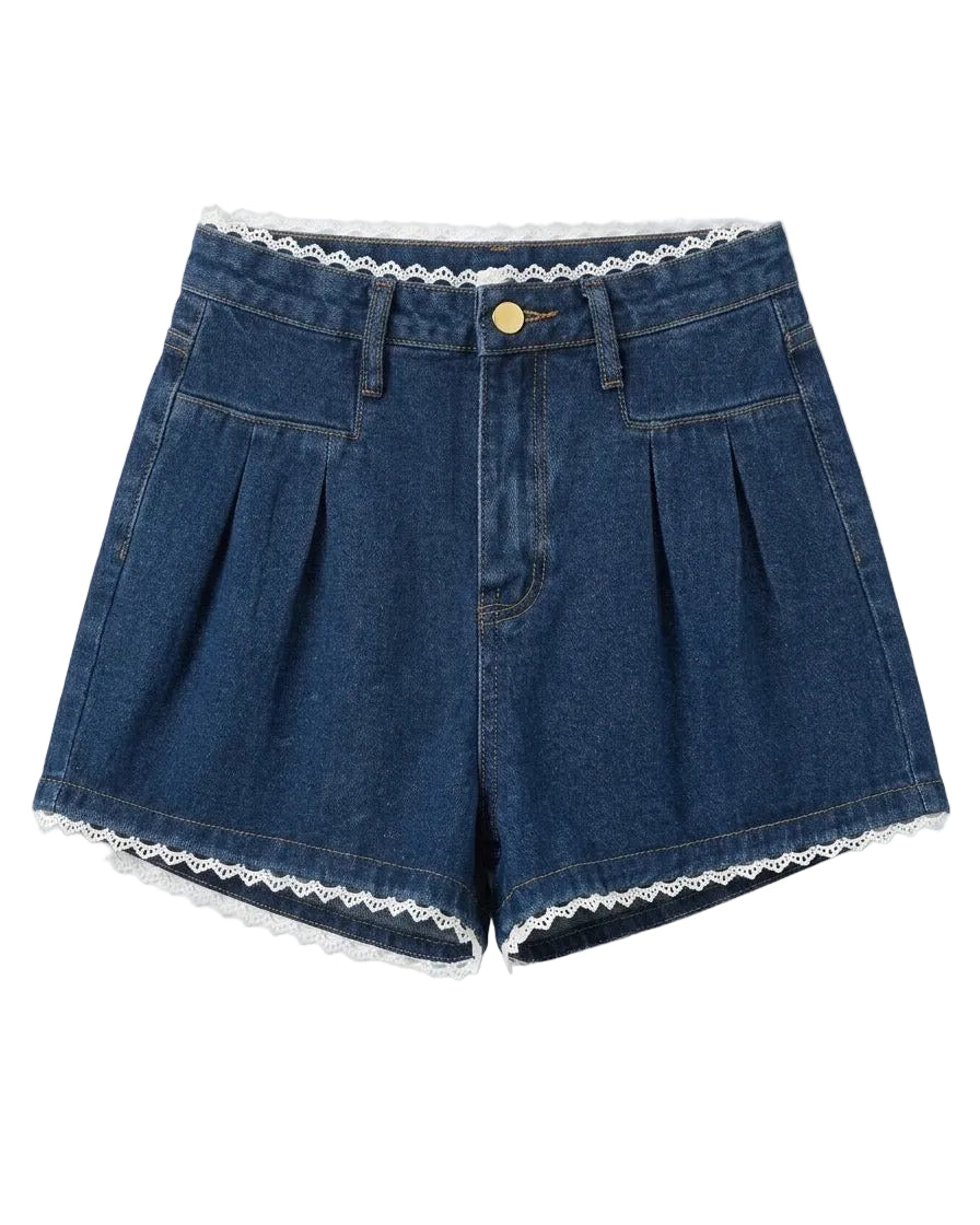 Blue picnic shorts