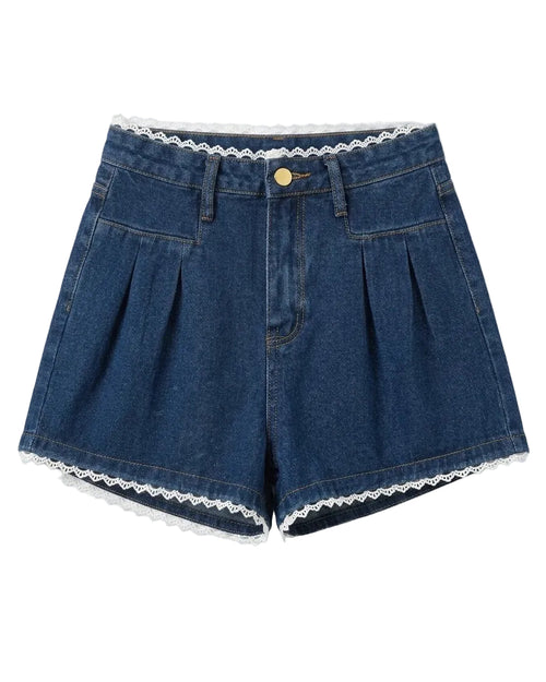 Blue picnic shorts