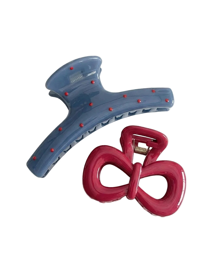 Retro Girl Hair Clip