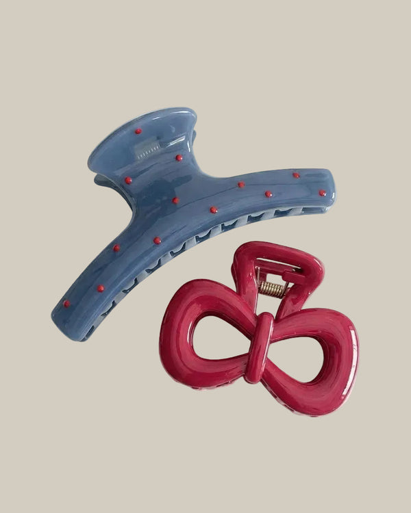 Retro Girl Hair Clip